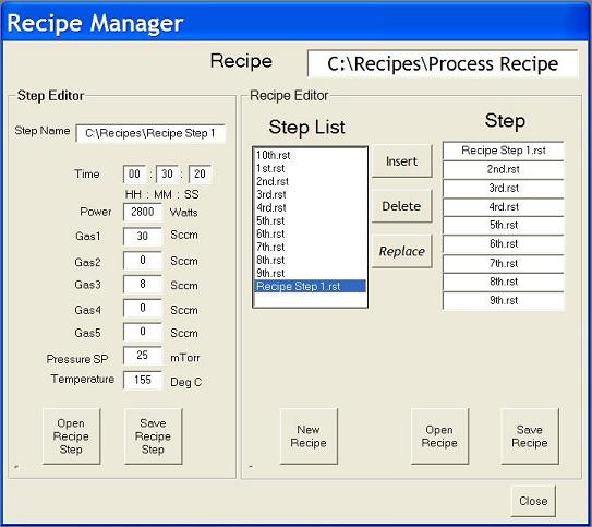 Recipe Editor